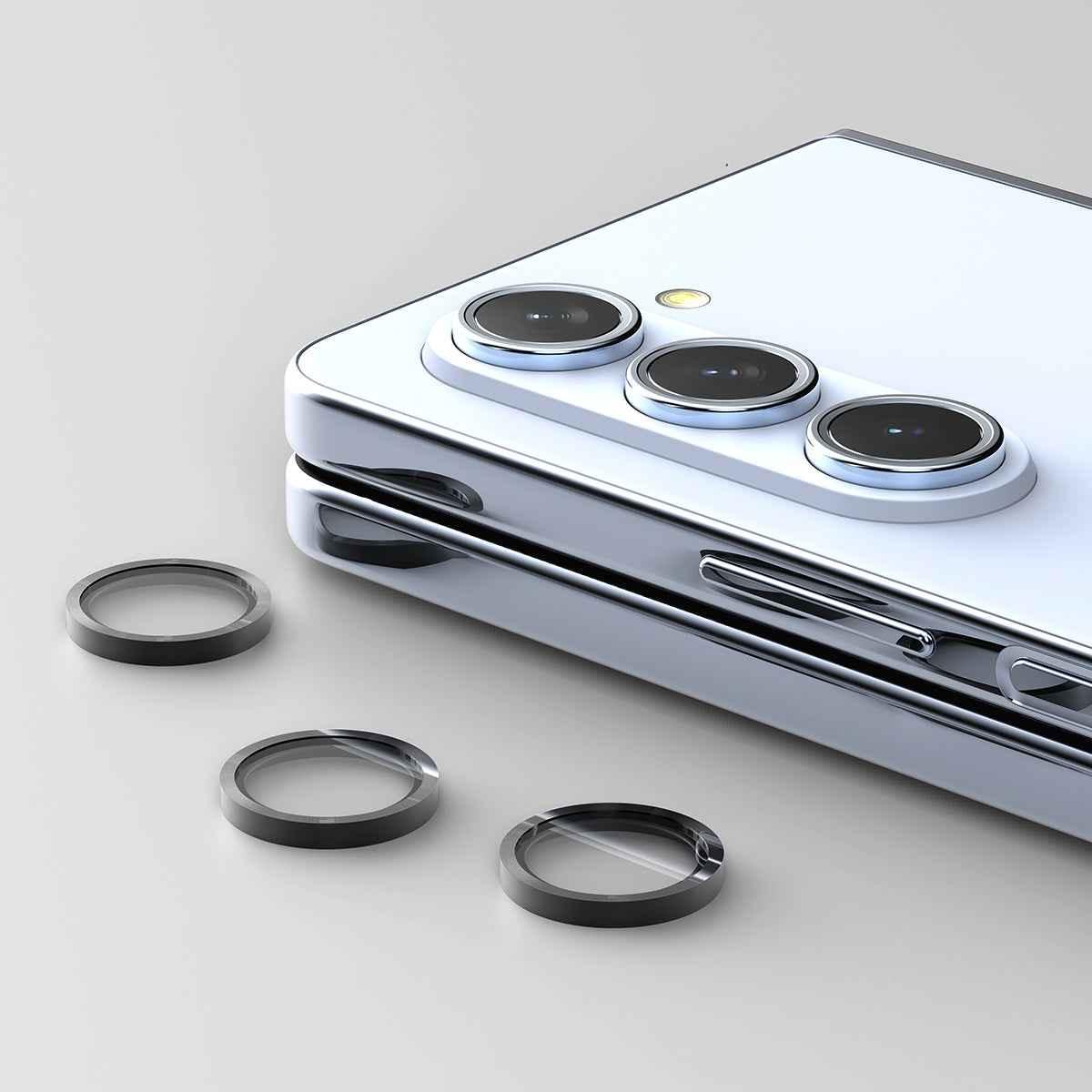Araree Z Fold 5 Core Camera Lense Glass With Metal Ring - Clear Araree Z Fold 5 Core Camera Lense Glass With Metal Ring - Clear
